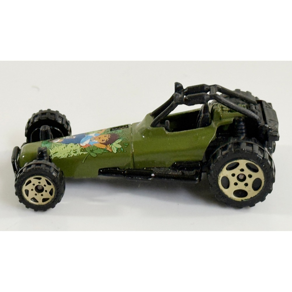 Matchbox Dune Buggy Kids 1:64 Green Go Diego Go Off-Road Toy Car 2006